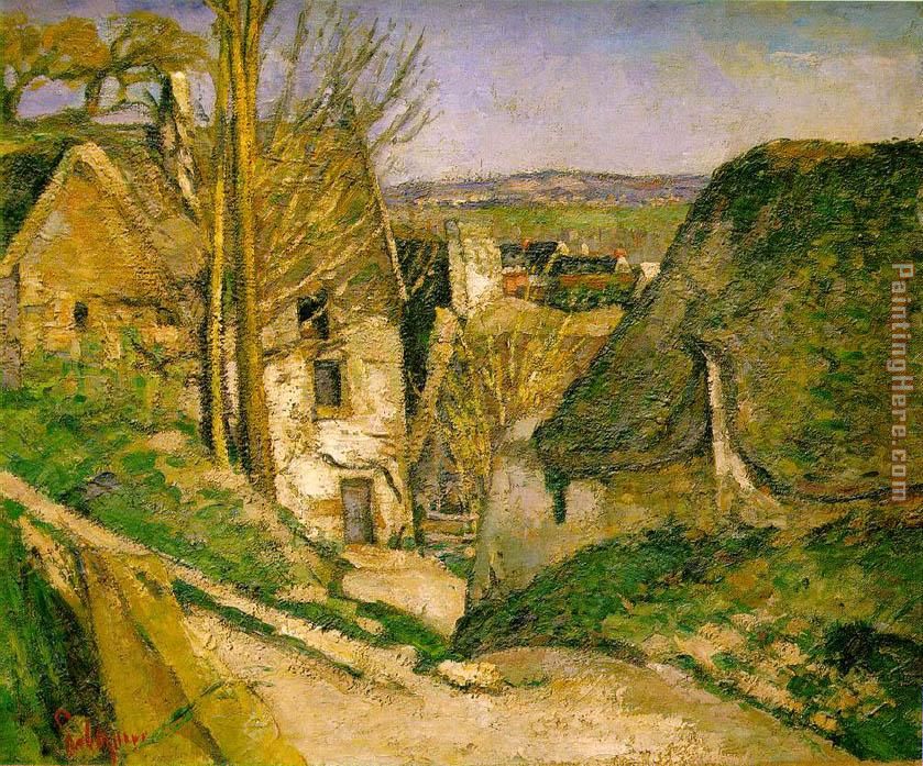 The Hanged Man's House painting - Paul Cezanne The Hanged Man's House art painting